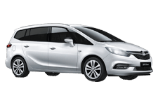 Car Hire Atherton - Vauxhall Zafira 7-Seater - Minibus hire Atherton